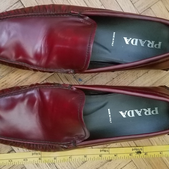 prada mens driving shoes
